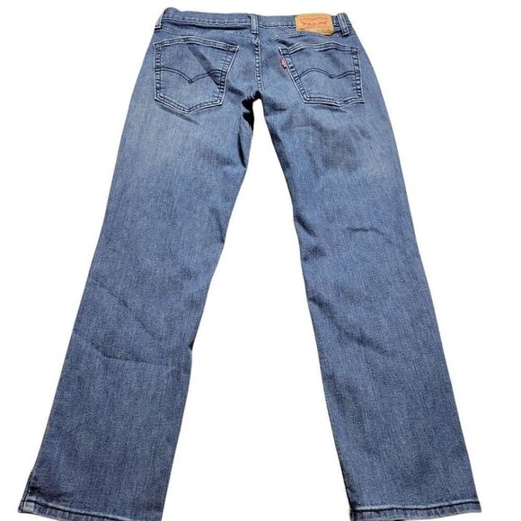 Levis 541 Jeans Mens Tag 31x30 Tag 31x32 Athletic Taper Dark Wash Denim - Picture 6 of 7